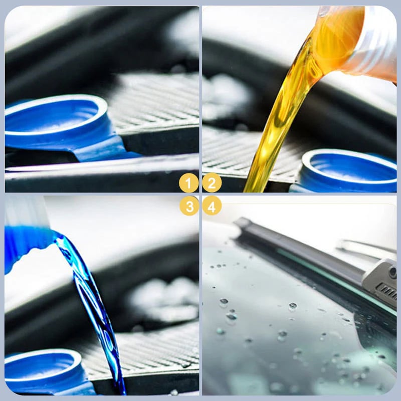 🚗 ¡30% DE DESCUENTO POR TIEMPO LIMITADO! ✨ Limpiador quita manchas de película de aceite para cristales de coche – Potente, suave, con revestimiento protector 💎