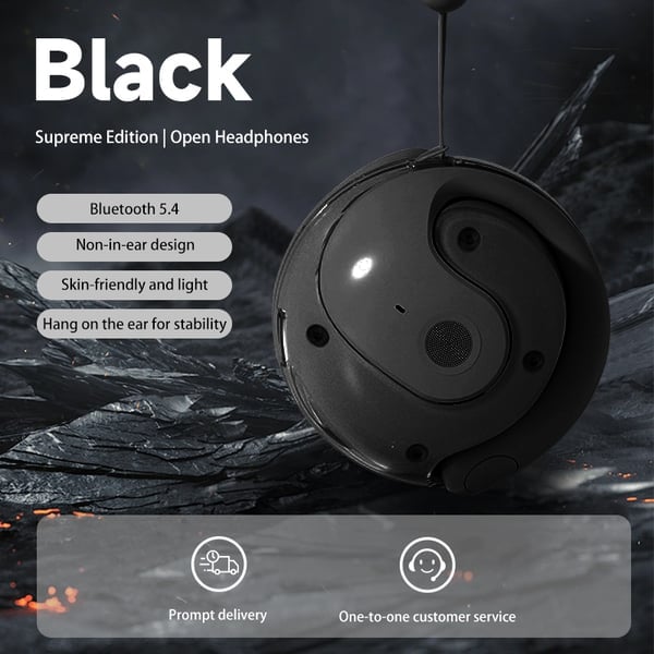 🏆#1 Best Seller ⏰Limited Time 50% OFF 💎AI Translation Wireless OWS Bluetooth5.4 Earphones (Fit iOS & Android)