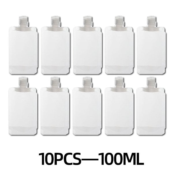 🌷🔥LAST DAY SALE 50% OFF - Portable Travel Fluid Makeup Packing Bag(10 Pcs)