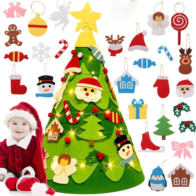 🎄🎁DIY Felt Christmas Tree Set