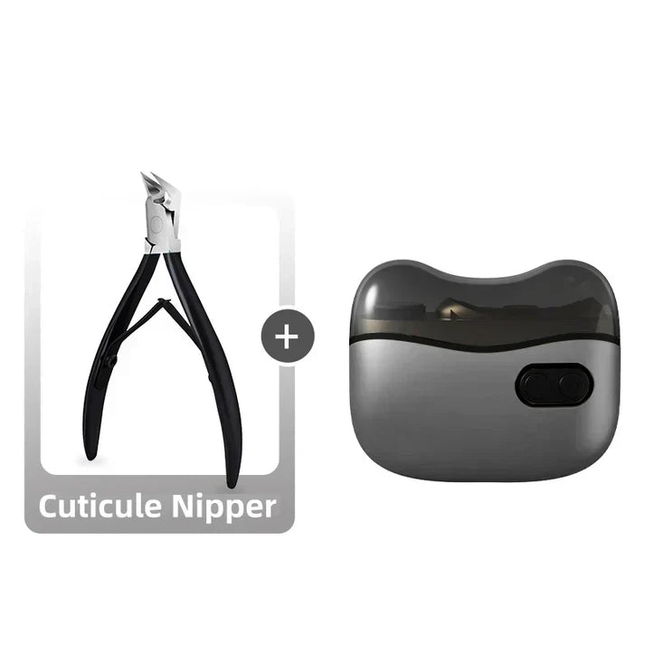 🔥⏳Black Friday Sale!🚨 Lowest Price Ever, Don't Miss Out! 💅 2-in-1 Electric Nail Clipper & Polisher