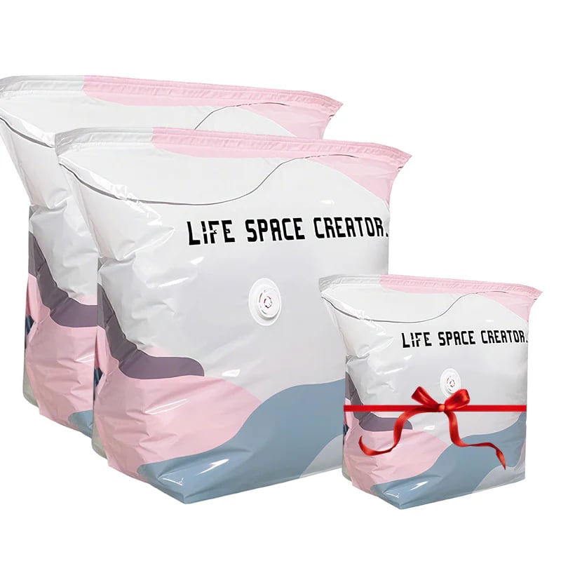 📦 Large-Capacity Vacuum Bags – No Pump Needed! 💨✨