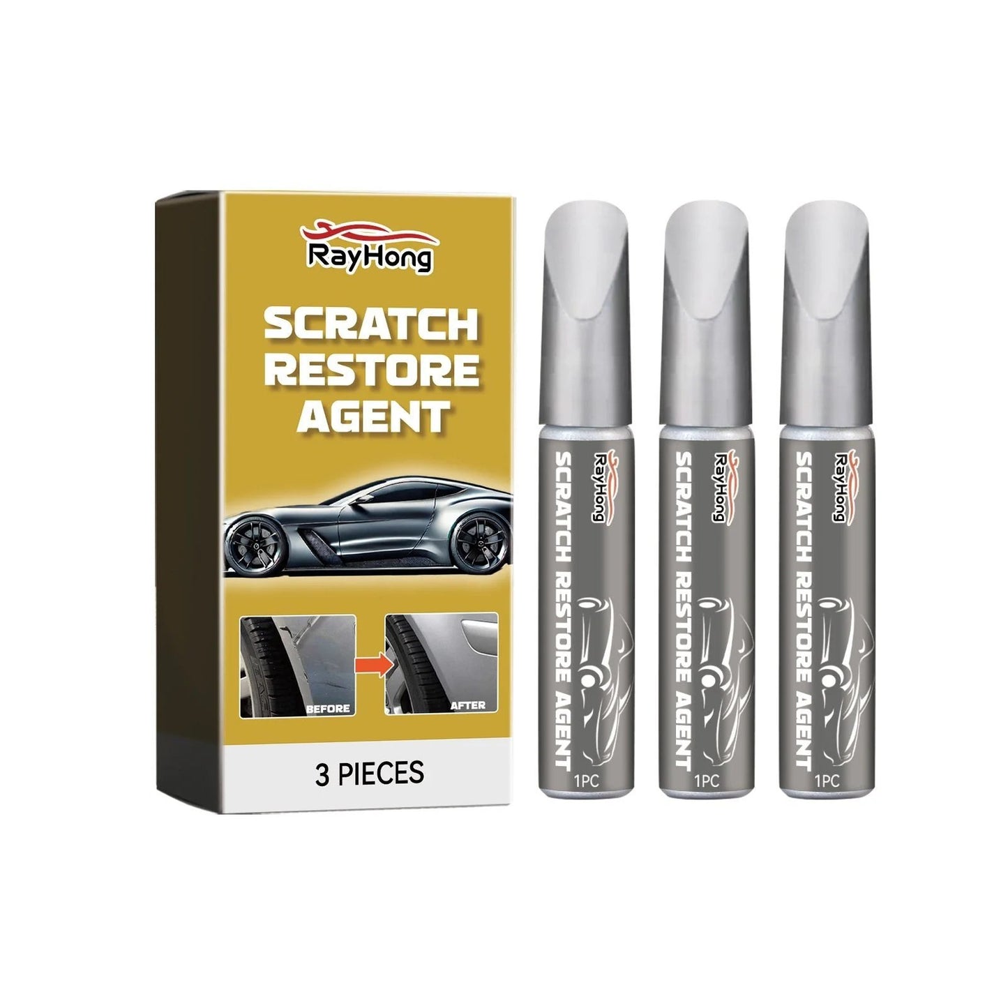 🔥 🚗 Car Tire Scratch Repair Pen