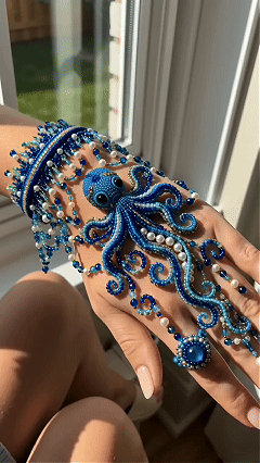 🔥 LAST DAY 49% OFF – 🌊 DIY Ocean Beaded Hand Bracelet Kit | Create Sea-Inspired Wearable Art with Colorful Beads, Ocean Charms & Jewelry Details 🐚💎✨