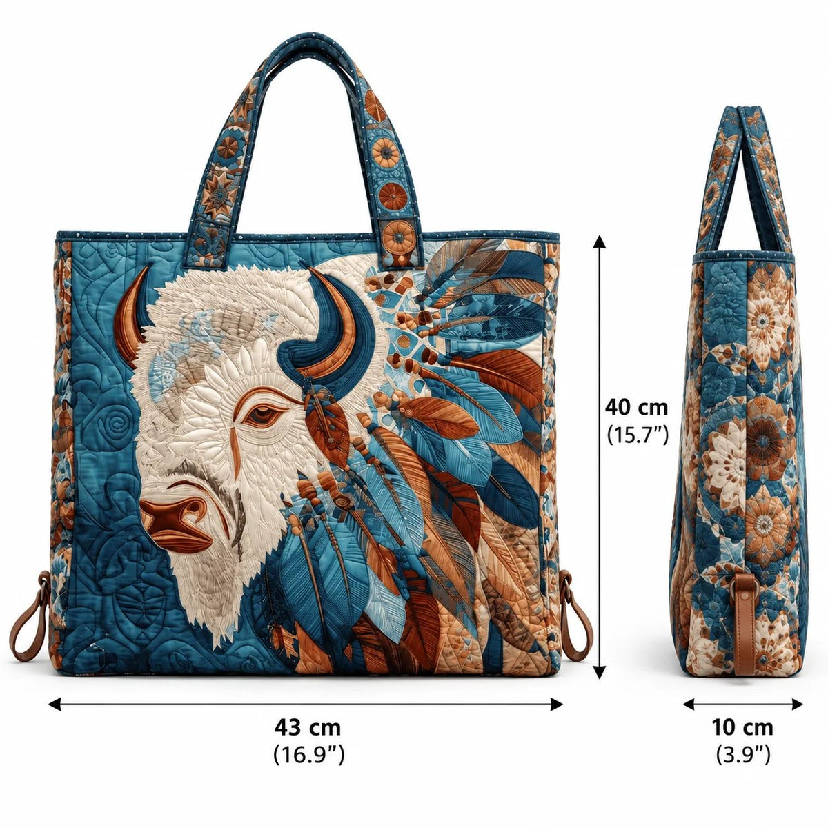 🔥HOT SALE🔥Handmade Native American Quilted Tote Bag👝