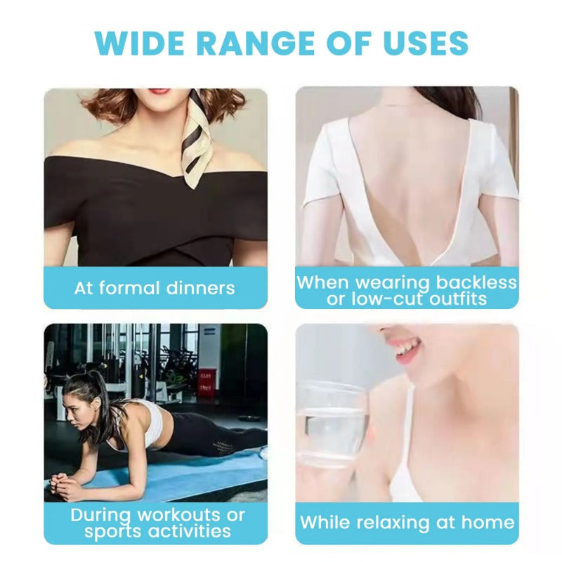 Transparent No-Gape Clothing Tape