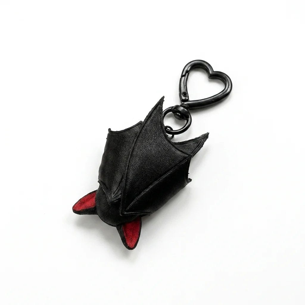 🔥 🦇 Cute Black Bat Baby Keychain