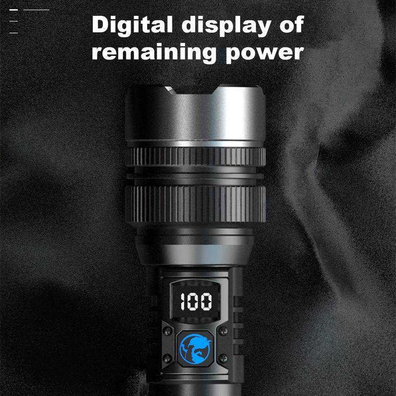 Flashlight with adjustable light range