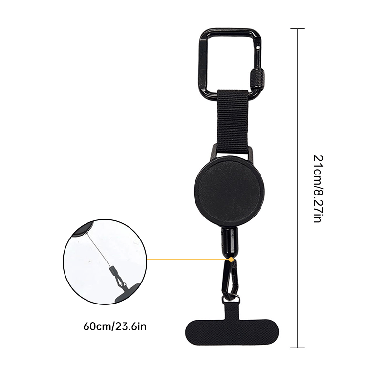 Outdoor Anti-Theft Retractable Phone Lanyard
