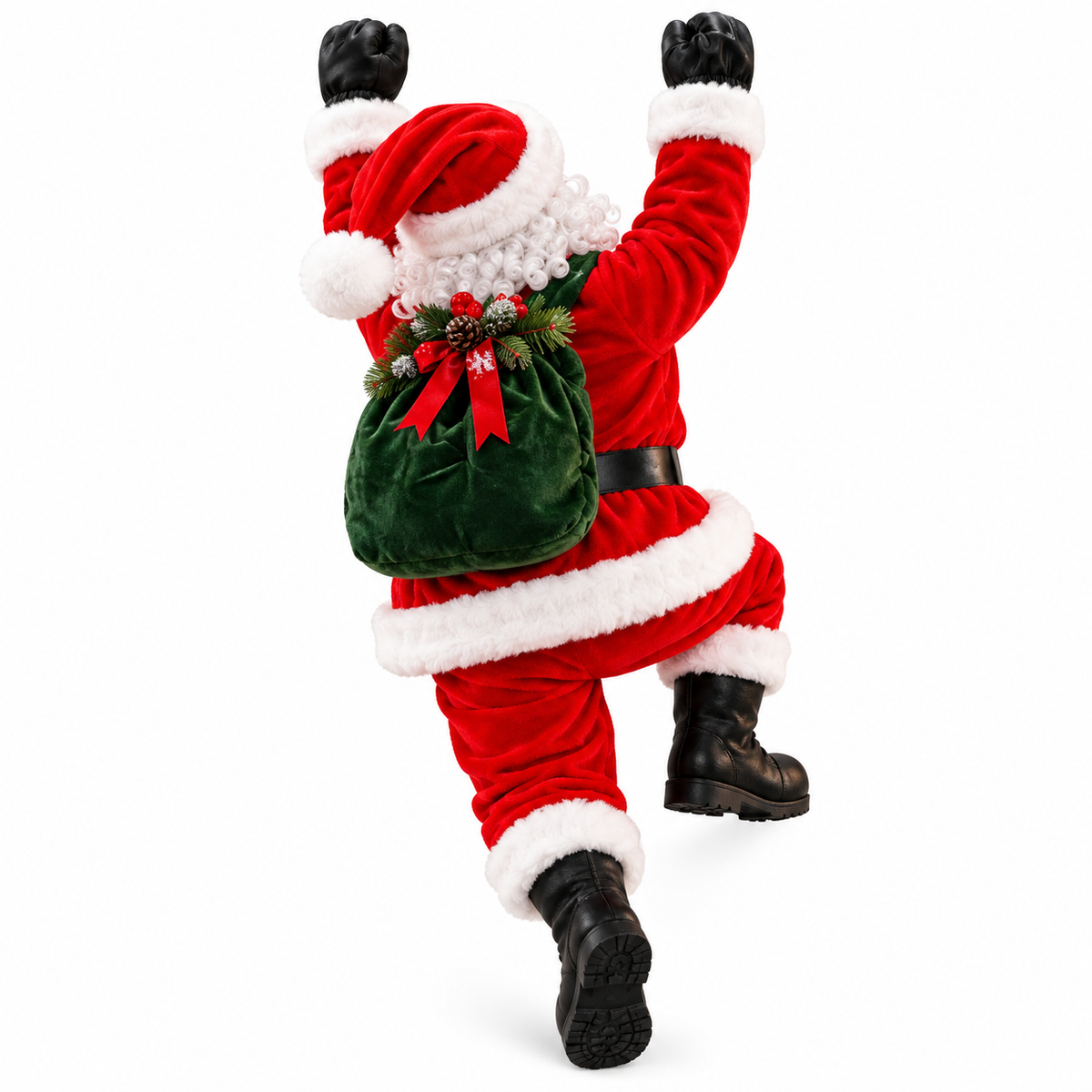 🎅🎄 Remote-Controlled Climbing Santa™ – Animated Christmas Roof & Gutter Hanging Decoration | Watch Santa Try to Climb Your Roof! 🎁