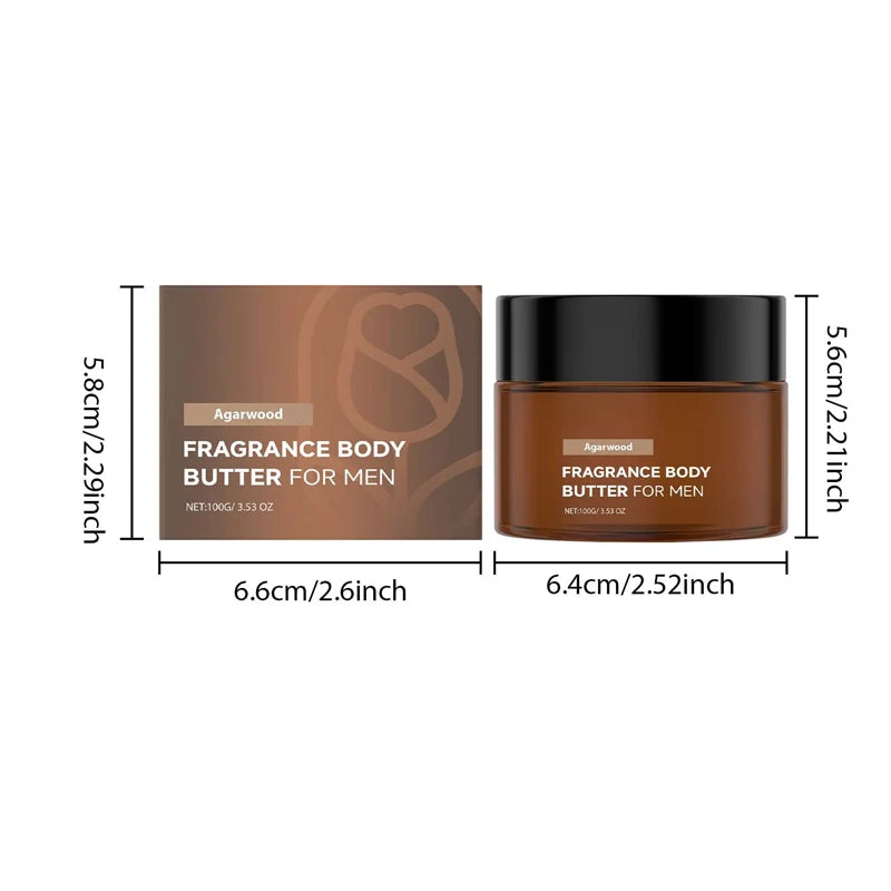 Men's Agarwood Fragrance Body Butter