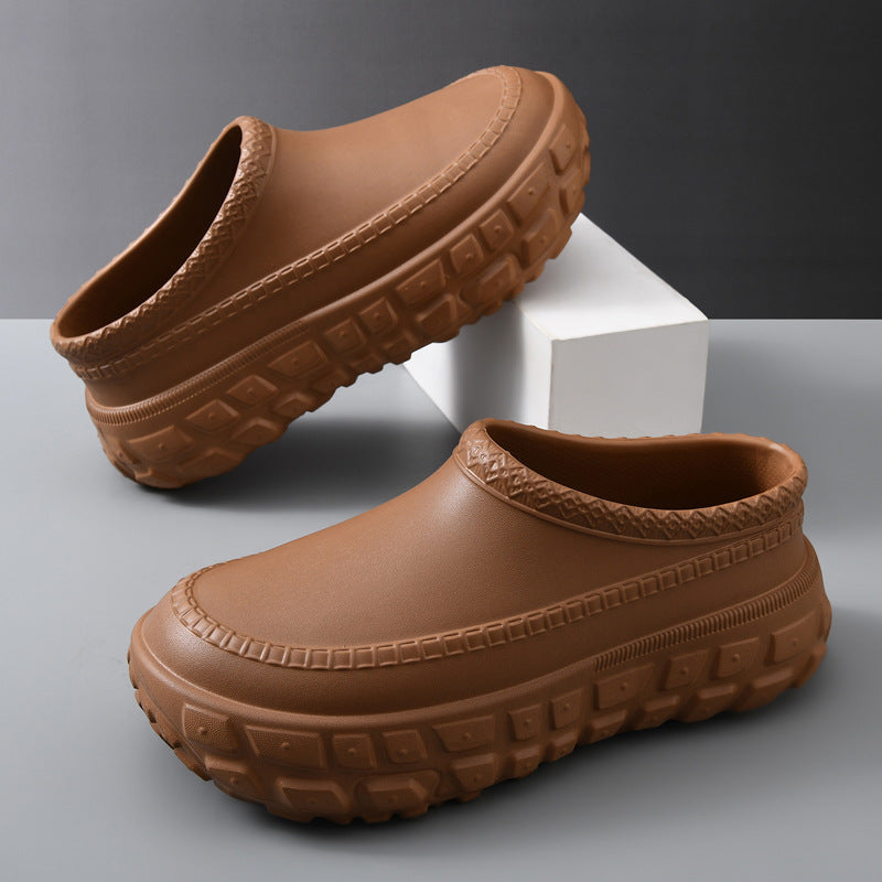 Stylish Non Slip Closed Toe Clogs