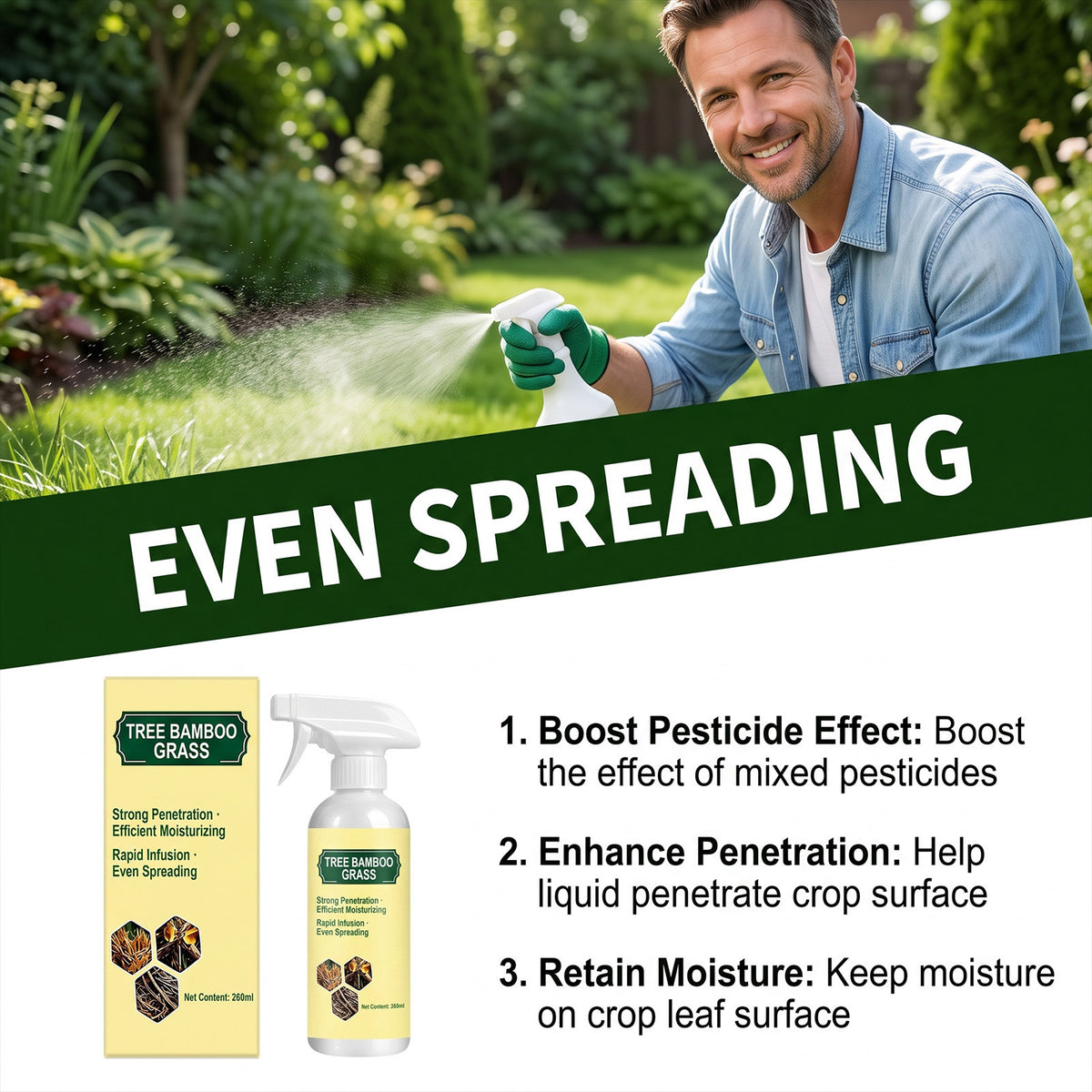 Fast-acting natural herbicide (buy 1 get 1 free)