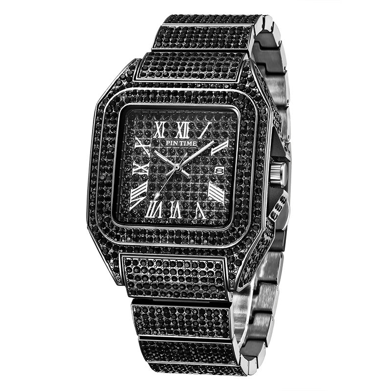 ⏳Time-Limited Special⏰Luxury Square Rhinestone Watch – Elegant Sparkle for Every Occasion✨