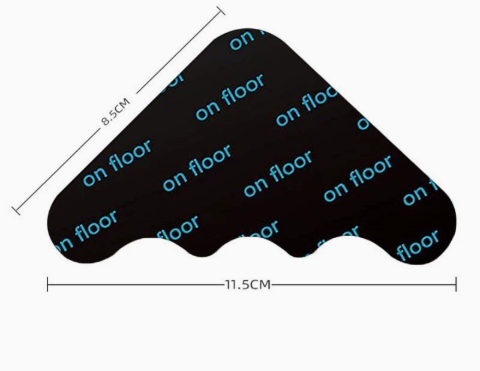 🔥🔥 Rubber Anti Curling Non Slip Skid Pads - 4pcs