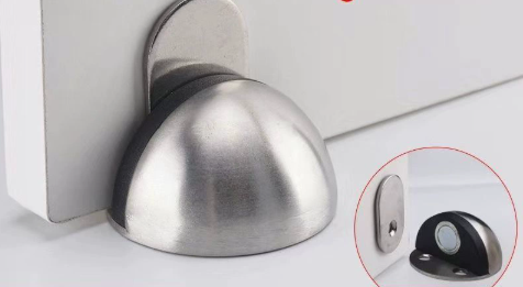 HOT SALEš„ Hidden Stainless Steel Rubber Dual-use Door Stopper Door Holders