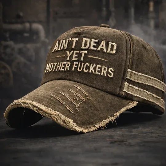 đAin't Dead Yet Vintage Trucker Cap