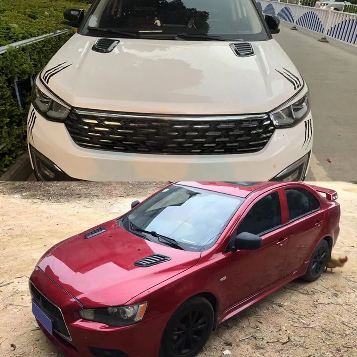 🏎️🔥 2PCS Universal Hood Air Vents