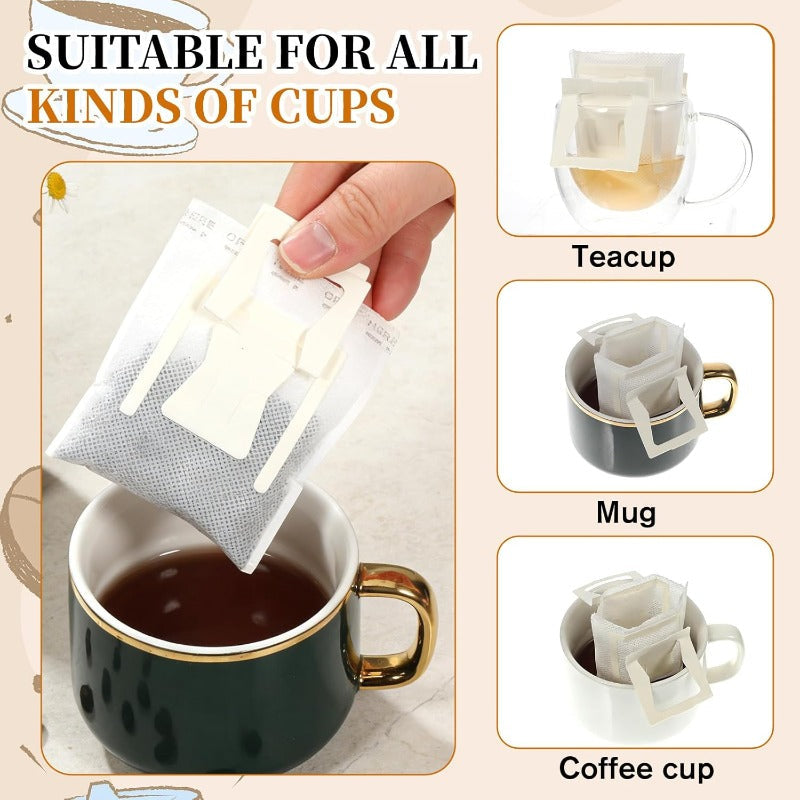 Filtros de café colgantes seguros
