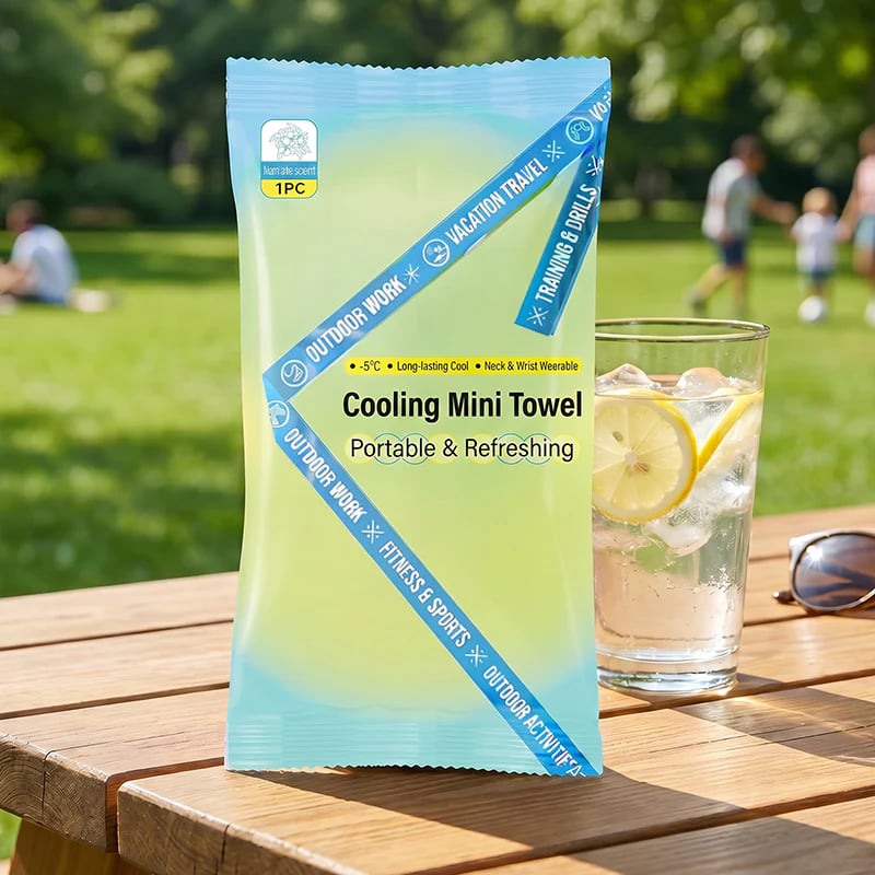 🧊COMPRA MÁS AHORRA MÁS💦 Toalla de enfriamiento instantáneo – portátil, transpirable, ¡perfecta para entrenamientos y viajes!
