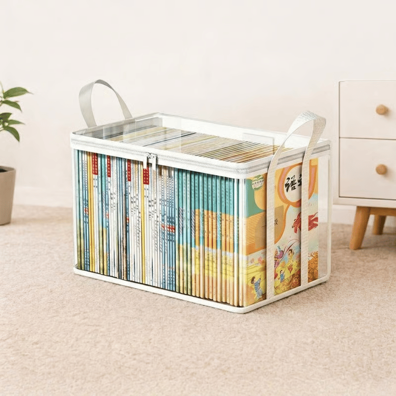 🎁 📦Large Heavy-Duty Thick Plastic Clear Storage Bag for Clothes, Moving & Storage