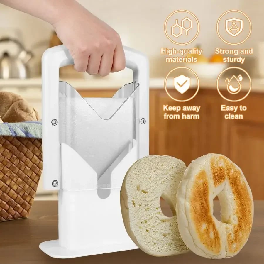 🔥49% OFF—Bagel Guillotine Slicer