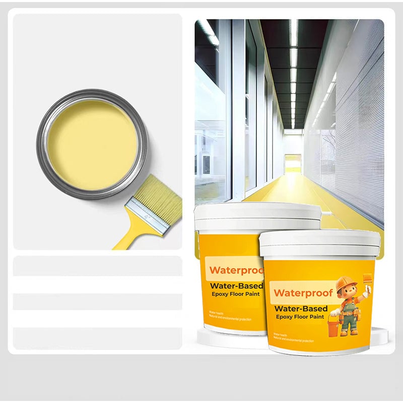 💯Waterproof Water-Based Epoxy Floor Paint