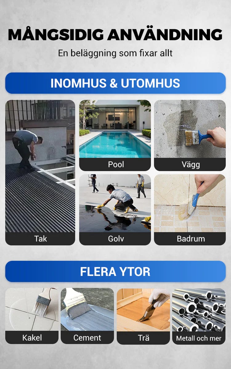 ๐ Waterproof polyurethane coating โ Versatile protection, easy to apply & long-lasting โจ