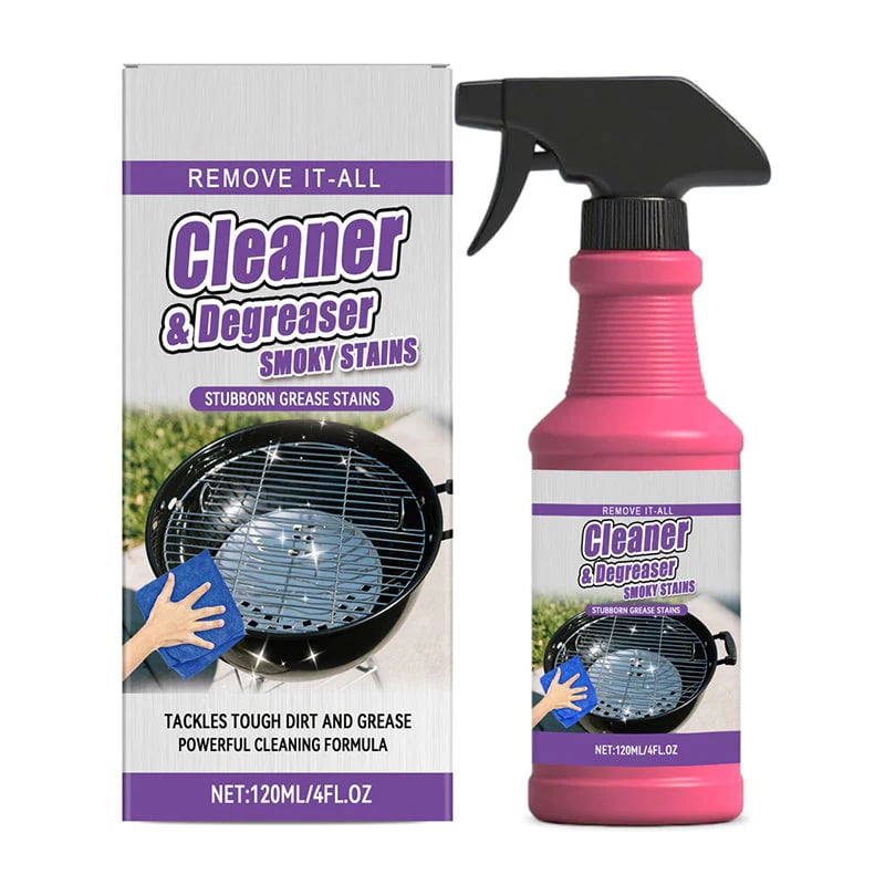 🔥Spray desengrasante potente y de acción rápida para parrillas