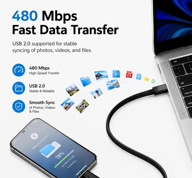 π Pocket Travel Cable Kit β USB-C Cable, 3 Adapters, SIM/TF Storage & Phone Stand