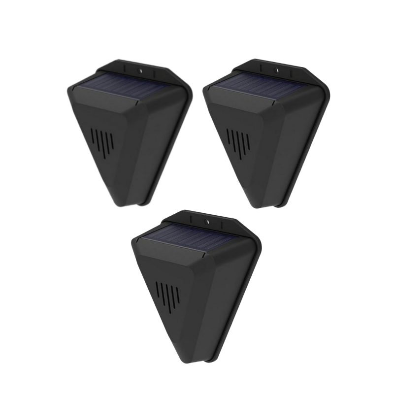 🌾50% OFF NOW! Waterproof Solar Outdoor Bird Repeller‑Timing Ultrasonic Bird Deterrent, Solar‑Powered Bird Scarer for Garden Orchard Crop Protection