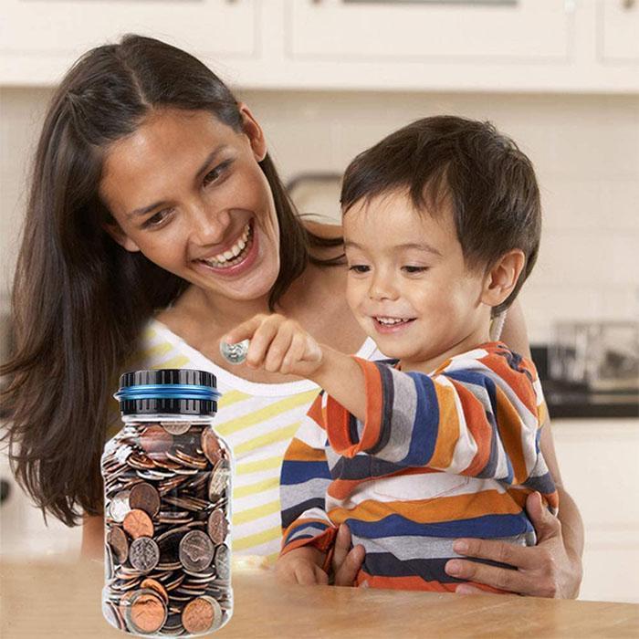 π° 50% OFF NOW! π¦ Digital Money Box with Auto Coin Counting β Tracks savings & sets targets β Smart & fun way to watch your savings grow β¨