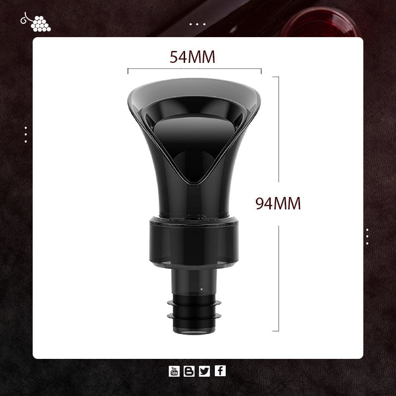 ๐ 2026 Sale โ Over 23,500 Sold!๐ท 2-in-1 Wine Pourer & Vacuum Sealer Wine Saver Stopper โจ