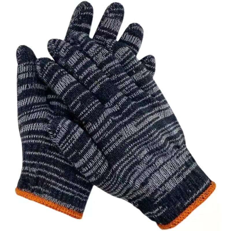 Guantes de trabajo protectores de punto de calibre 10 duraderos