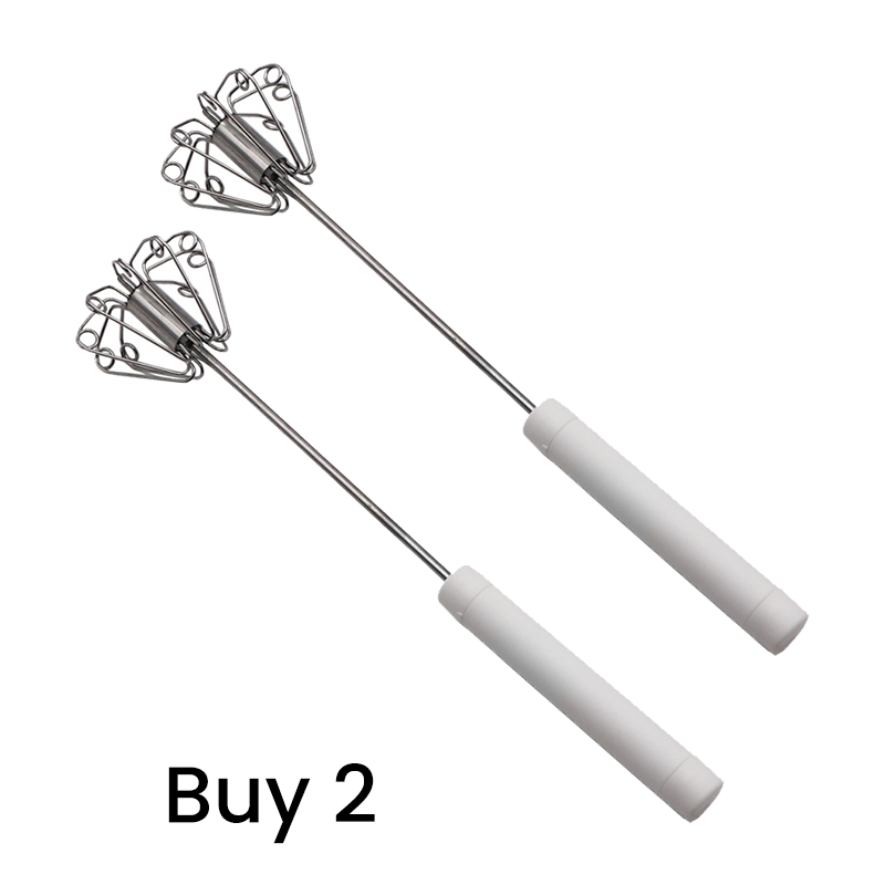 🔥 Stir eggs, cream, and dough effortlessly. 🔥 Versatile Stainless Steel Egg Beater (hands-free, easy to use)