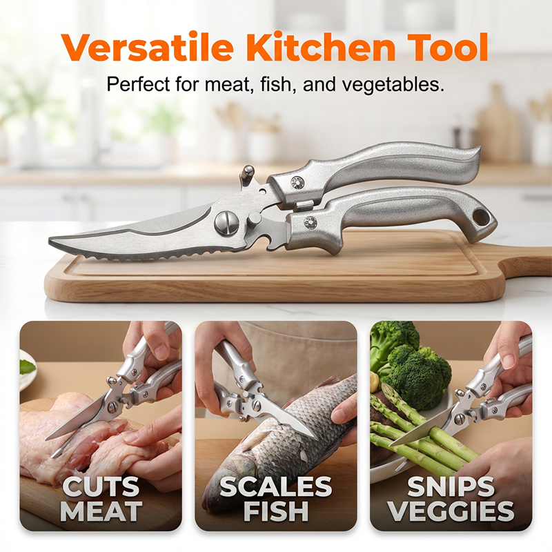 Heavy-Duty Poultry Shears for Kitchen