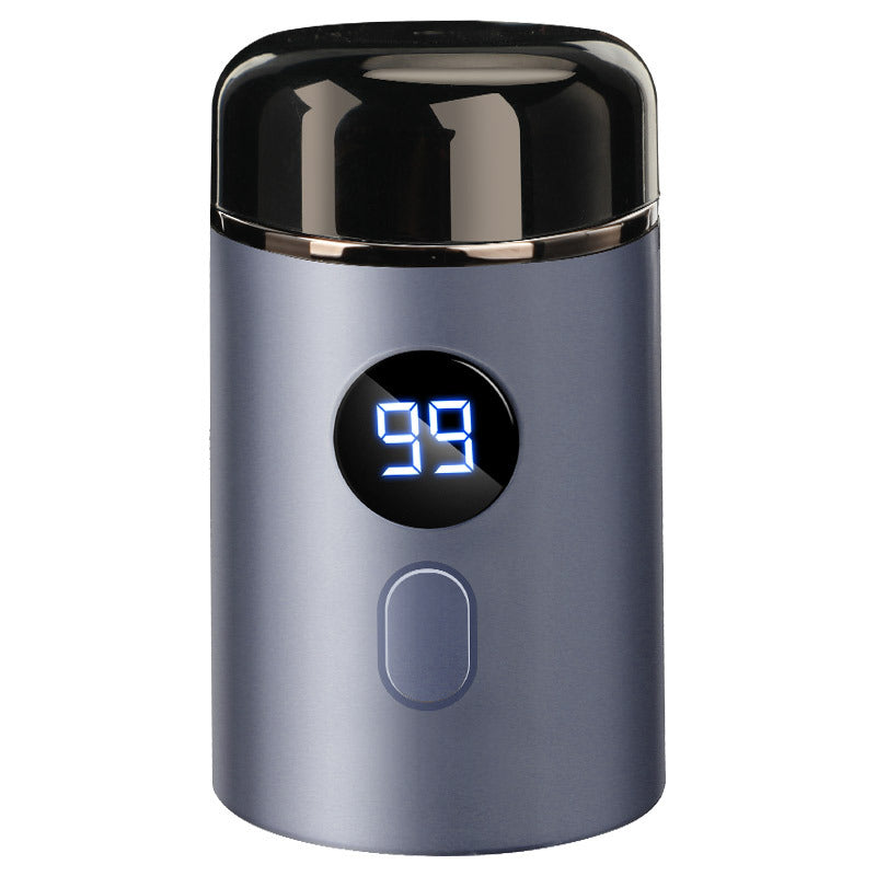 Potente miniafeitadora eléctrica para hombre con pantalla digital