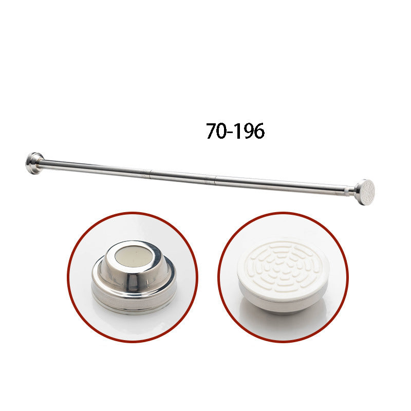🥼👚 Create storage space anywhere anytime!Adjustable No-Drill Tension Rod