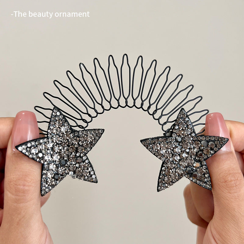 🥳2026 HOT SALE🥳💞50K+ SOLD!💇♀️✨ Flexible Invisible Hair Comb—invisible, flexible, and non-slip—instantly creates a perfectly secure hold! 🌟