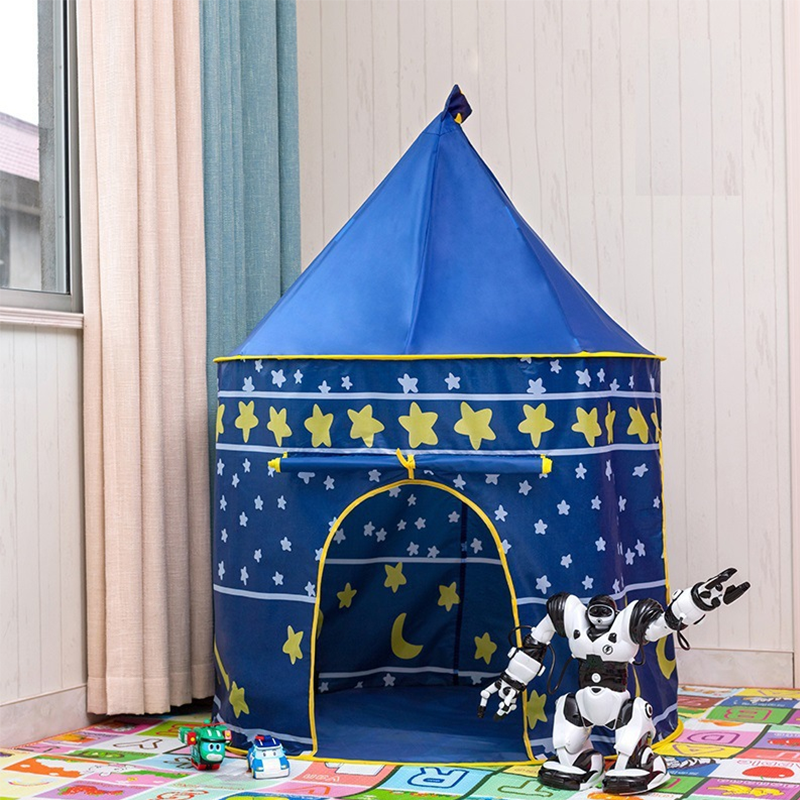 Kids Play Tent With Roll-up Door