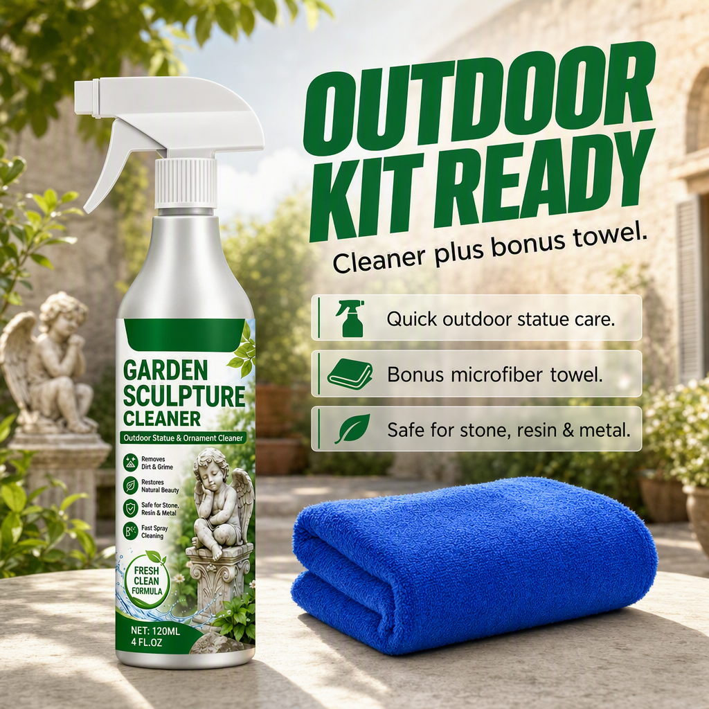 🥳2026 HOT SALE🥳💞50K+ SOLD!🧼Powerful Garden Sculpture Cleaner Spray