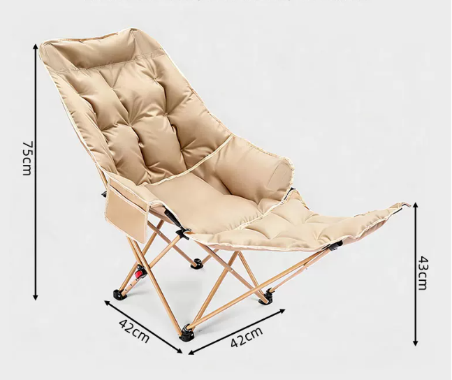 ✨ 50% OFF! Portable, Adjustable Folding Chair for Outdoor Use — Lightweight, Sturdy & Versatile 🪑🏕️