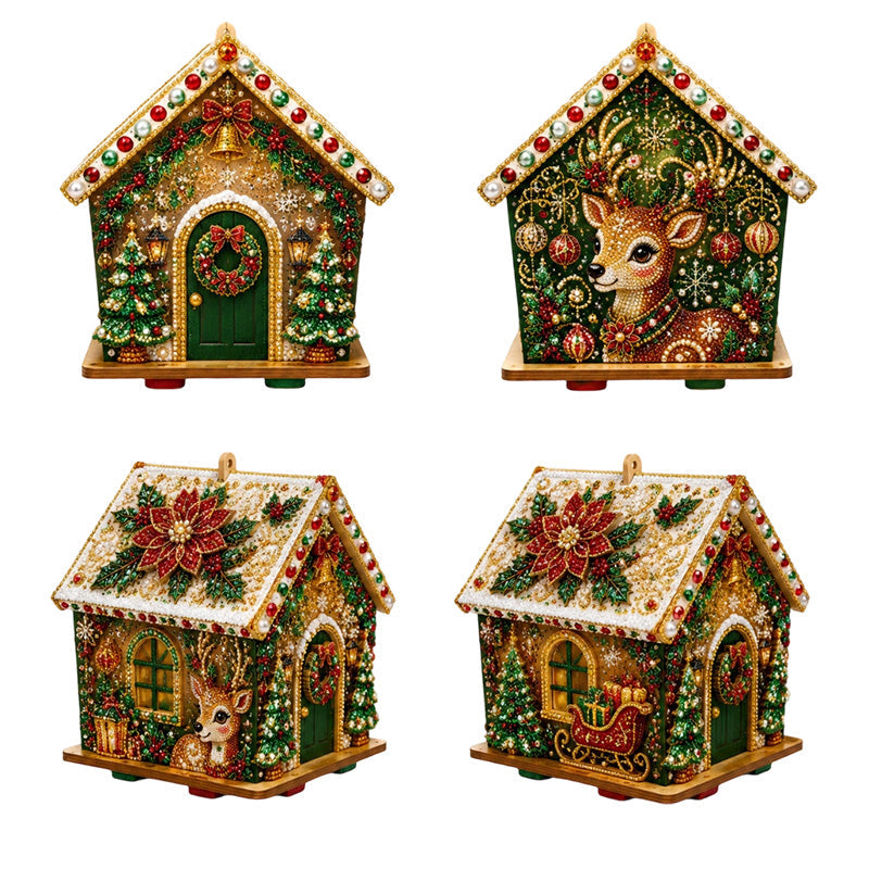 🎄Early Christmas Sale-50% OFF🎁3D DIY Pearl Art Christmas Painting Kit