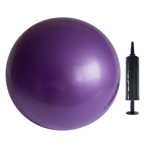 🤸♀️ 50% OFF! ⚽ 9-Inch Pilates Ball – Anti-Burst, Pump Included & Ideal for Fitness 📦💪