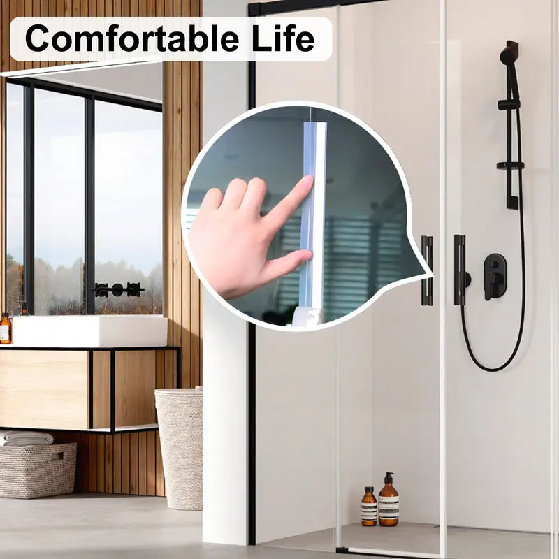 16.4Ft Door Weather Stripping | Adhesive Draft Stopper Seal Strip for Doors, Windows & Shower Doors