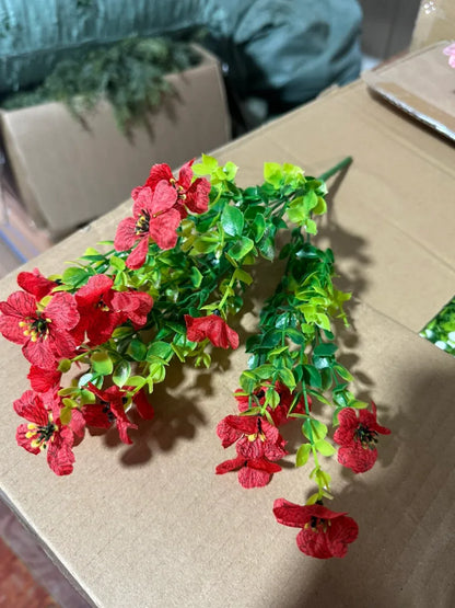 🌸🌱High-Grade Material Artificial Flowers 🌸 Fill 1 POT ( 6 pieces)