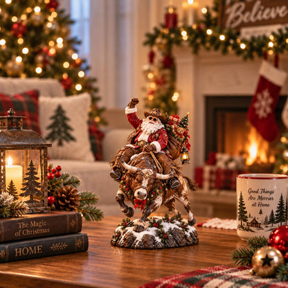 🎄🤠 The Old West Cowboy Santa – A Homeward Christmas Keepsake