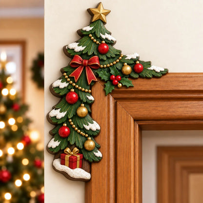 🎅 Christmas Peekaboo Door Frame Corner Decor