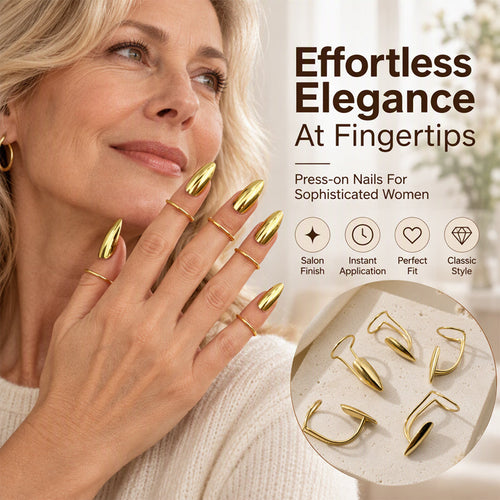 Metal Fingertip Nail Ring Fashion Jewelry Accessory