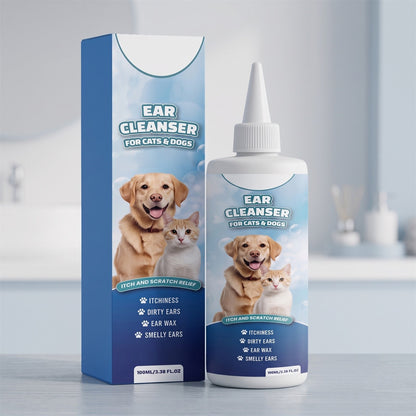 ✨Ear Cleanser For Cats & Dogs Gentle Remove Ear Dirt & Odor Daily Comfort Ear Care✨